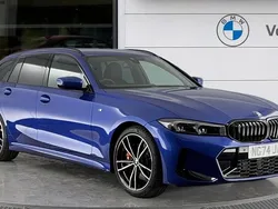 Blue Used 2024 BMW 320 M Sport Estate | £35,820 (Expensive)