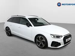 White Used 2023 Audi A4 Black Edition Estate | £25,399 (Fair price)