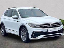 White Used 2023 VW Tiguan R-line Edition SUV | £28,495 (Fair price)