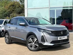 Grey Used 2021 Peugeot 3008 Allure Premium SUV | £17,795 (Fair price)