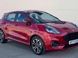 Red Used 2024 Ford Puma Gen-E ST-Line SUV | £19,219 (Fair price)