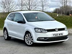 White Used 2015 VW Polo Design Hatchback | £4,295 (Good price)