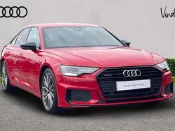 Red Used 2023 Audi A6 Black Edition Sedan | £25,839 (Fair price)