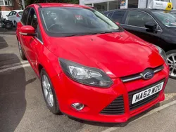 Red Used 2012 Ford Focus Zetec Hatchback | £3,195 (Fair price)