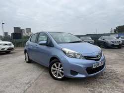 Blue Used 2014 Toyota Yaris Hatchback | £4,995 (Super price)