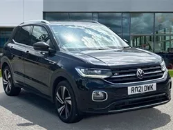 Black Used 2021 VW T-Cross R-line SUV | £18,156 (Good price)