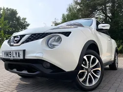 White Used 2019 Nissan Juke Tekna SUV | £7,995 (Fair price)
