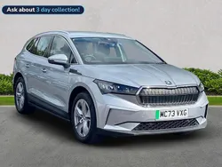 Silver New 2024 Skoda Enyaq iV SUV | £27,642 (Super price)