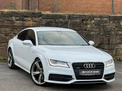 White Used 2013 Audi A7 S-Line Hatchback | £17,145 (Expensive)