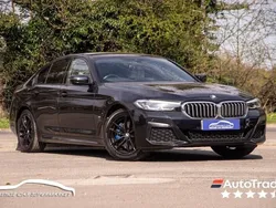 Black Used 2021 BMW 530e M Sport Sedan | £23,599 (Good price)