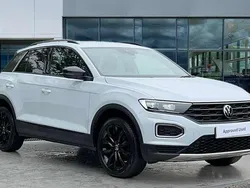 Silver Used 2021 VW T-Roc Black Edition SUV | £19,090 (Fair price)