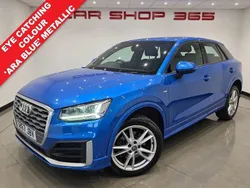 Blue Used 2017 Audi Q2 S-Line SUV | £10,790 (Fair price)