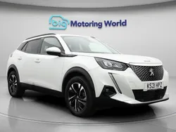 White Used 2021 Peugeot e-2008 Allure Premium SUV | £12,100 (Good price)