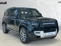 Black Used 2021 Land Rover Defender SUV | £53,991 (Fair price)