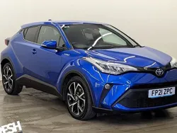 Blue Used 2021 Toyota C-HR Design SUV | £16,790 (Fair price)