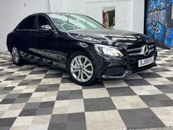 Black Used 2016 Mercedes C350e Sedan | £8,795 (Fair price)