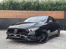 Black Used 2021 Mercedes A250 AMG line Sedan | £23,988 (Expensive)