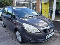 Grey Used 2013 Vauxhall Meriva MPV | £2,495 (Fair price)