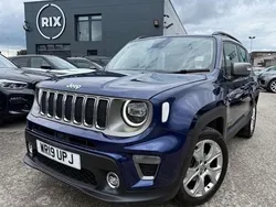 Blue Used 2019 Jeep Renegade Limited SUV | £12,900 (Fair price)