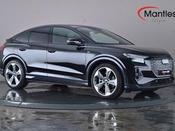 Black Used 2024 Audi Q4 Sportback e-tron Black Edition SUV | £40,595 (A bit pricey)