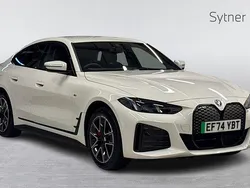 White Used 2025 BMW i4 M Sport Sedan | £38,500 (Super price)
