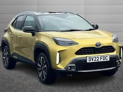Yellow Used 2022 Toyota Yaris Cross Edition SUV | £23,999 (A bit pricey)