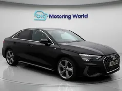 Black Used 2022 Audi A3 S-Line Sedan | £21,800 (Fair price)
