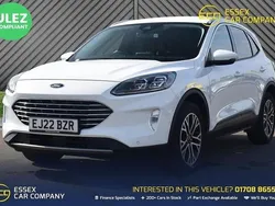 White Used 2022 Ford Kuga Titanium SUV | £18,990 (Good price)