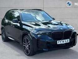 Black sapphire Used 2024 BMW X5 M Sport SUV | £71,729 (Fair price)
