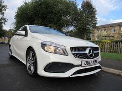 White Used 2017 Mercedes A200 AMG line Hatchback | £9,395 (Fair price)