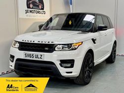 White Used 2015 Land Rover Range Rover Sport Autobiography Dynamic SUV | £16,990 (Fair price)