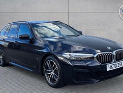 Black Used 2021 BMW 530e M Sport Estate | £22,990 (Fair price)