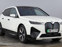 White Used 2022 BMW iX M Sport SUV | £33,950 (Fair price)