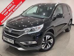 Black Used 2017 Honda CR-V EX SUV | £11,490 (Fair price)