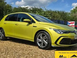 Yellow Used 2021 VW Golf VIII R-line Hatchback | £18,645 (Fair price)