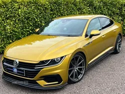 Yellow Used 2018 VW Arteon R-line Hatchback | £13,950 (Expensive)