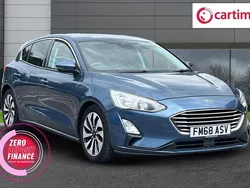 Blue Used 2019 Ford Focus Zetec Hatchback | £8,750 (Good price)