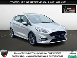 Silver Used 2018 Ford Fiesta ST-Line Hatchback | £8,440 (Good price)