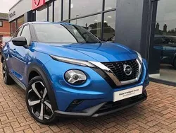 Blue Used 2020 Nissan Juke Tekna SUV | £12,799 (Fair price)