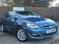 Blue Used 2015 Vauxhall Astra Elite Hatchback | £4,150 (Good price)