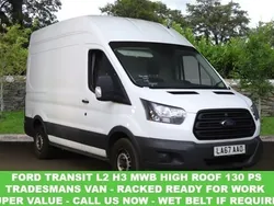 White Used 2018 Ford Transit Van | £8,388 (Super price)