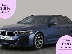 Blue Used 2022 BMW 520 M Sport Estate | £25,491 (Good price)