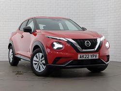 Red Used 2022 Nissan Juke Visia SUV | £12,498 (Fair price)