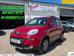 Red Used 2015 Fiat Panda 4x4 Hatchback | £4,995 (Fair price)