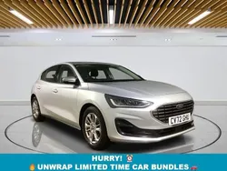 Silver Used 2022 Ford Focus Titanium Hatchback | £12,349 (Fair price)
