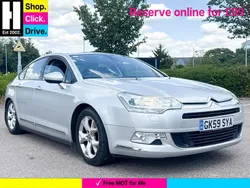 Silver Used 2009 Citroën C5 VTR Sport Sedan | £2,320 (Fair price)
