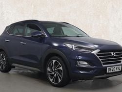 Blue Used 2020 Hyundai Tucson Premium SE SUV | £19,992 (Fair price)
