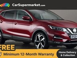 Red Used 2020 Nissan Qashqai Tekna SUV | £14,197 (Fair price)