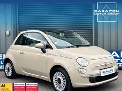Beige Used 2013 Fiat 500 Lounge Hatchback | £4,295 (Fair price)