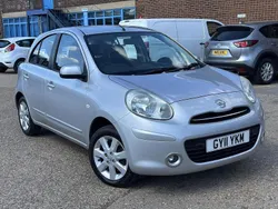Silver Used 2011 Nissan Micra Hatchback | £2,498 (Good price)